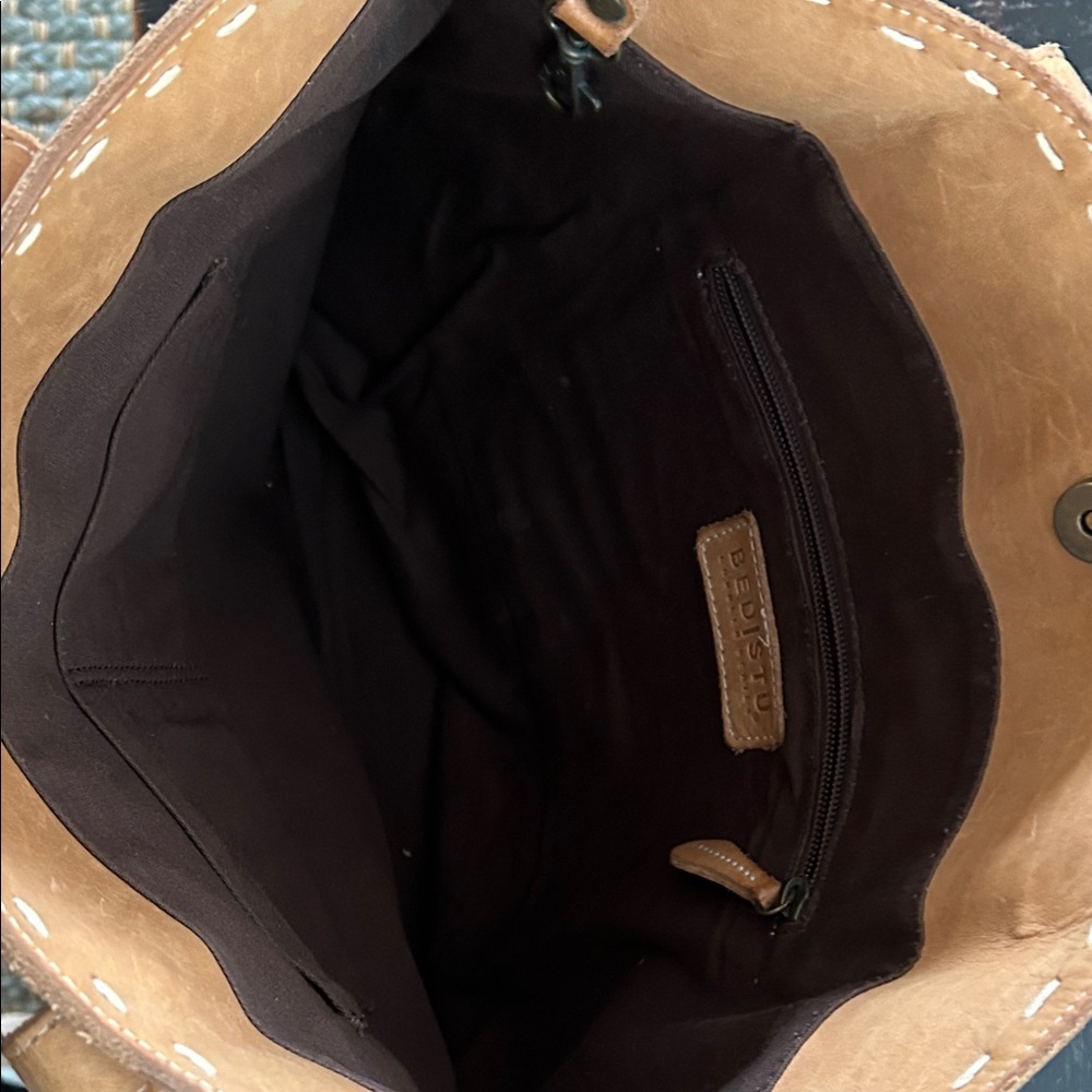 BED|STU Leather shoulder bag purse Tote - Picture 10 of 16